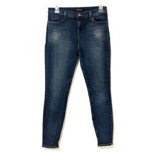 J Brand Cropped Zip Skinny Jeans in Spirited